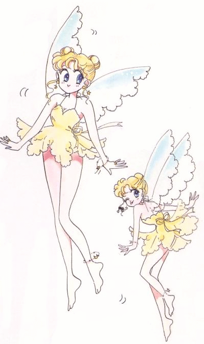 My cute little Usagi look-a-like fairy! ~.^