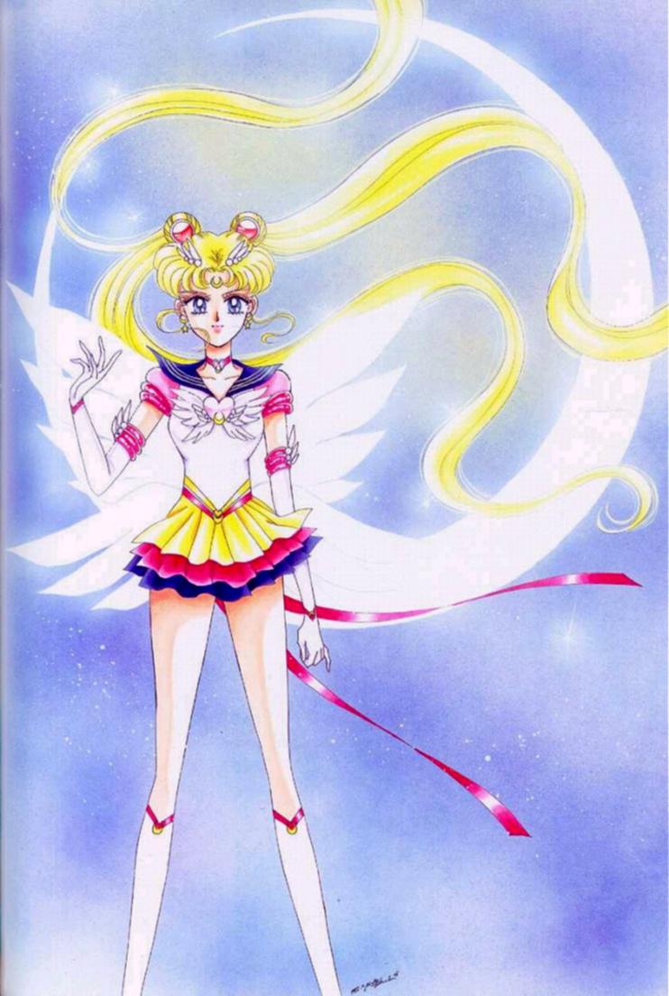  Eternal Sailor Moon! Isn't she gorgeous?